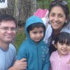 EN la foto estamos de vacaciones en una reserva en San Pedro de Colalao en Tucumán